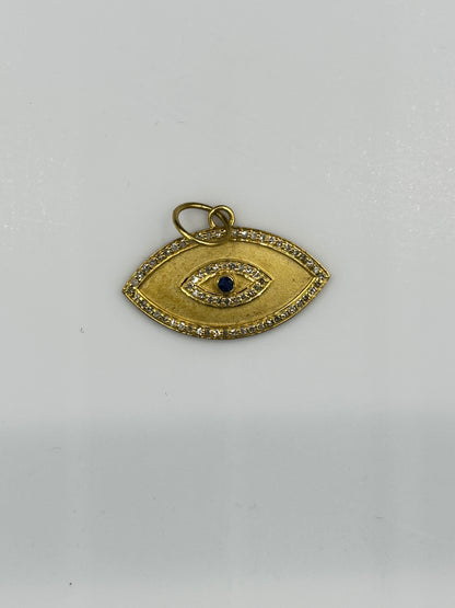 14k Solid Gold Diamond Pendants