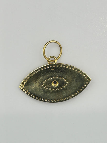14k Solid Gold Diamond Pendants