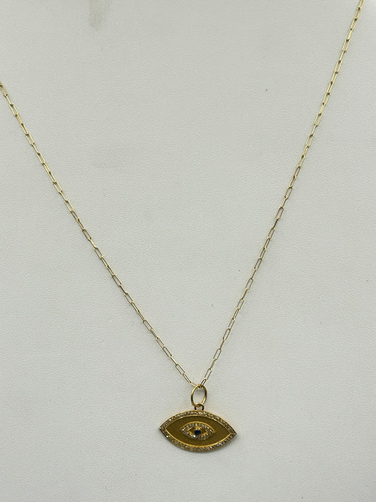 14k Solid Gold Diamond Pendants