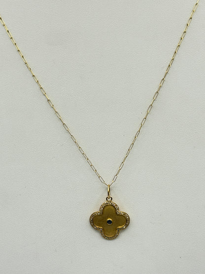 14k Solid Gold Diamond Pendants