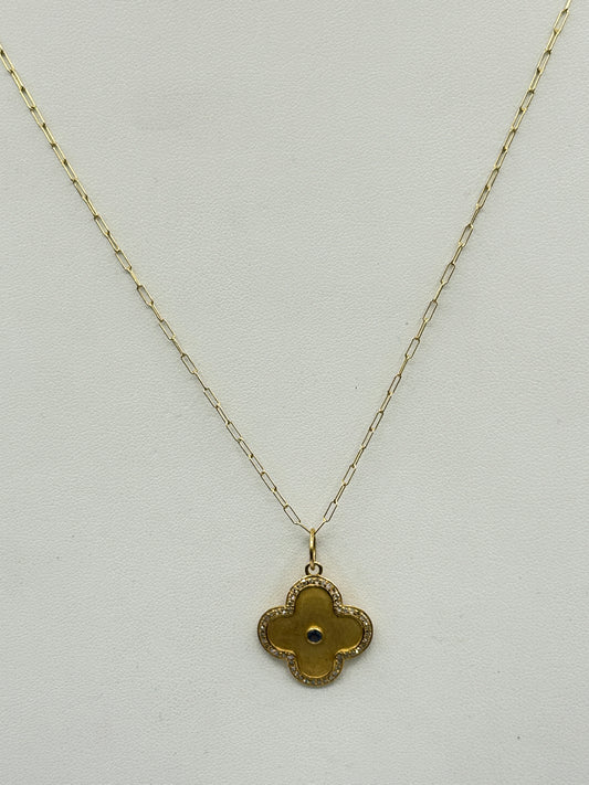 14k Solid Gold Diamond Pendants