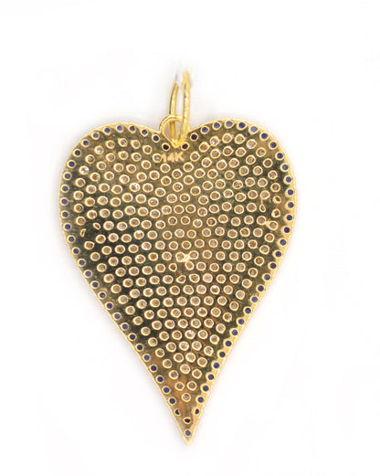 14k Gold Heart Shape Pendant