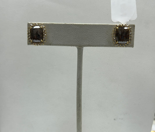 14k Solid Gold Diamond Earring