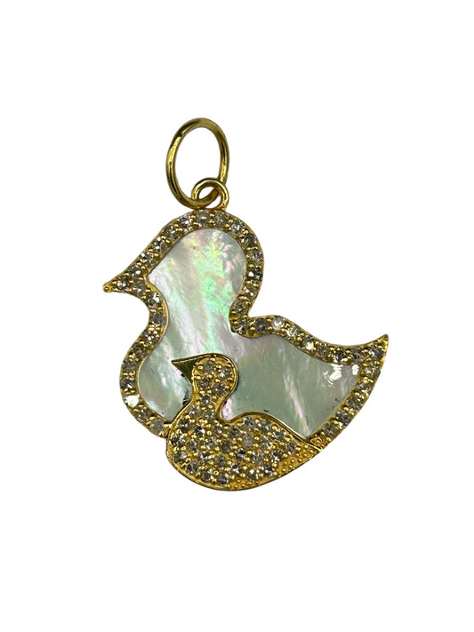 14k Solid Gold Diamond Pendants