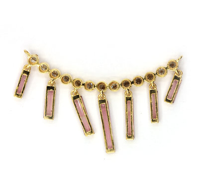 14k Solid Gold Diamond Pendants.