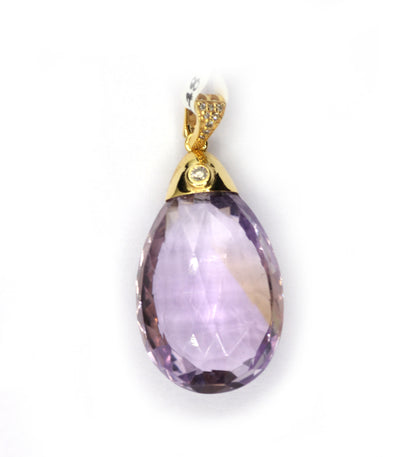 14k Solid Gold Diamond Pendants