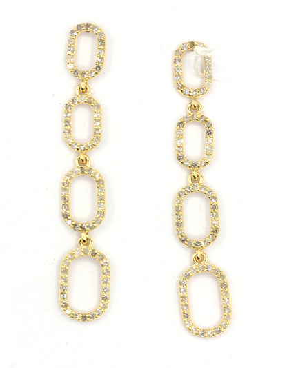 14 k Gold Diamond Earring