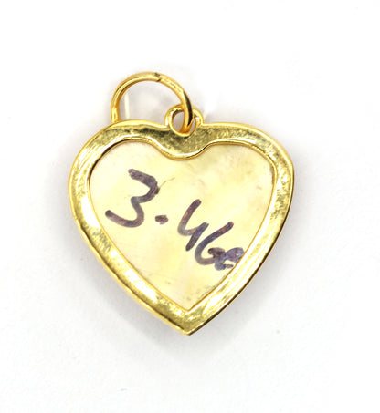 14k Solid Gold Diamond Pendants