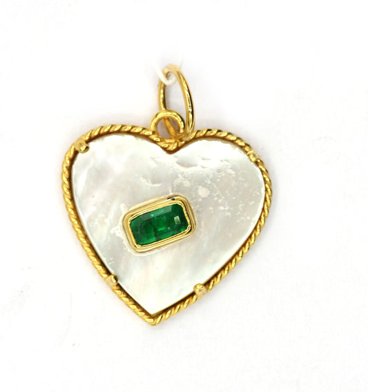 14k Solid Gold Diamond Pendants