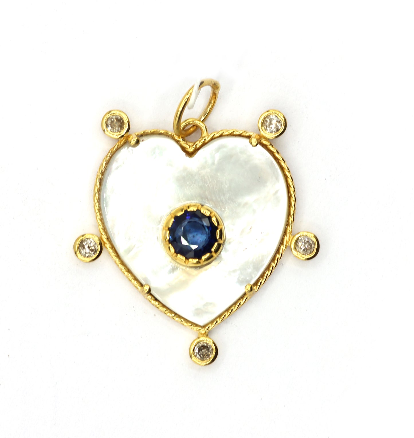 14k Solid Gold Diamond Pendants