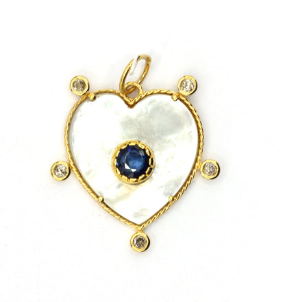 14k Solid Gold Diamond Pendants