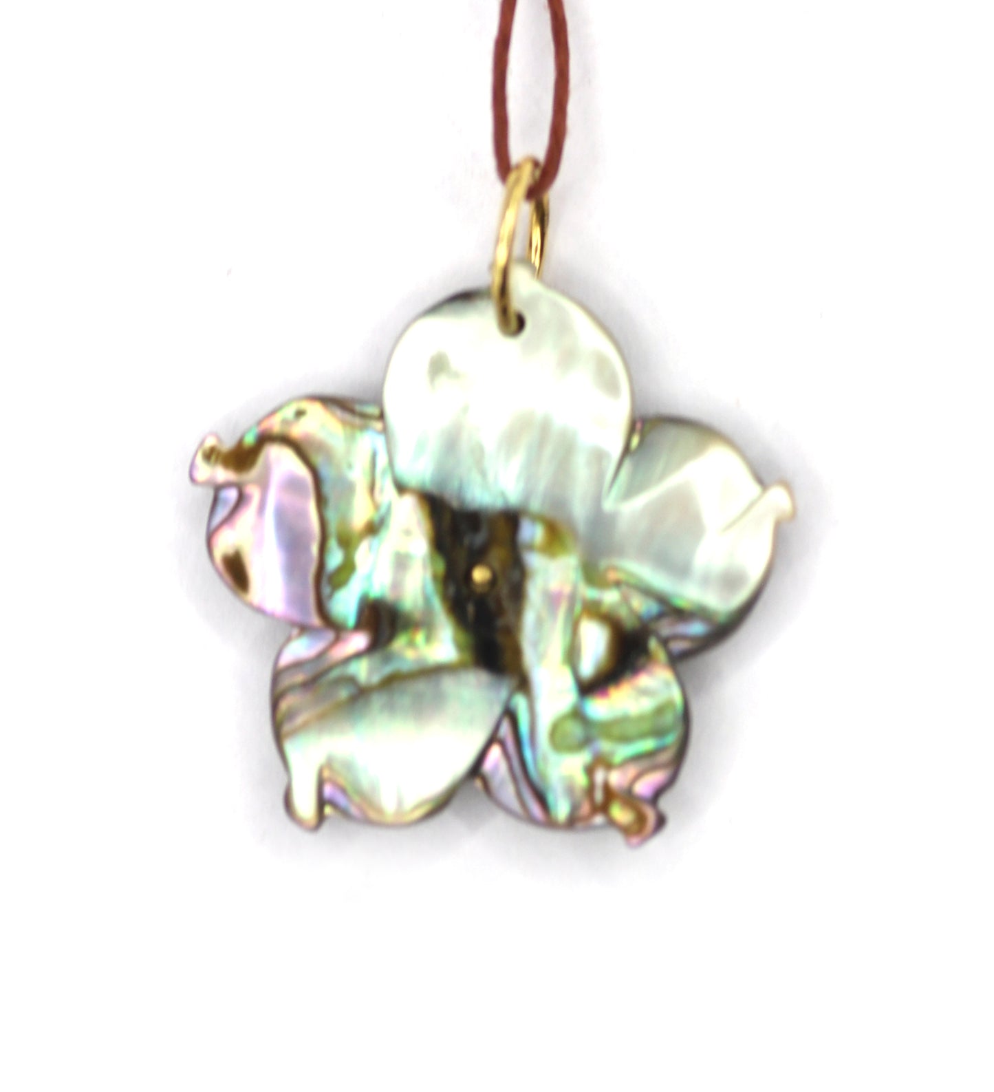 Black Pearl 14k Solid Gold Diamond Pendant