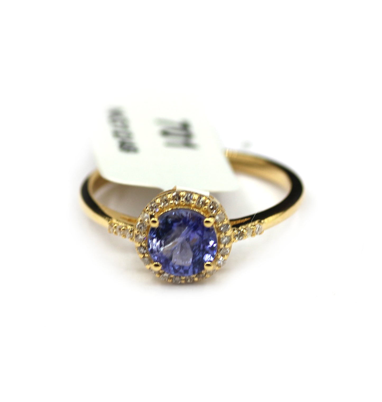 Tanzanite 14k Solid Gold Diamond Rings