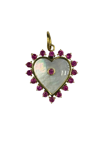 14K Gold Heart Pendant