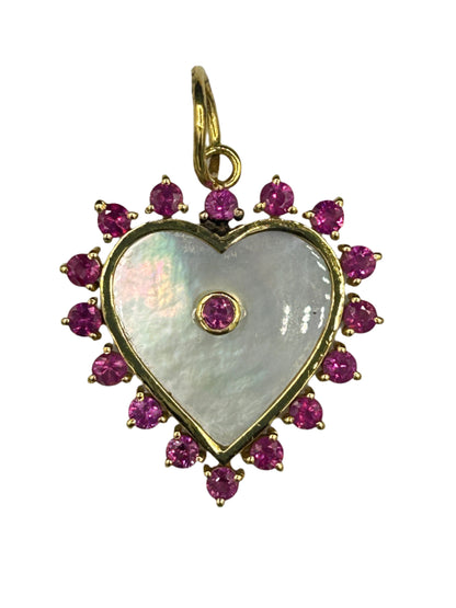 14K Gold Heart Pendant