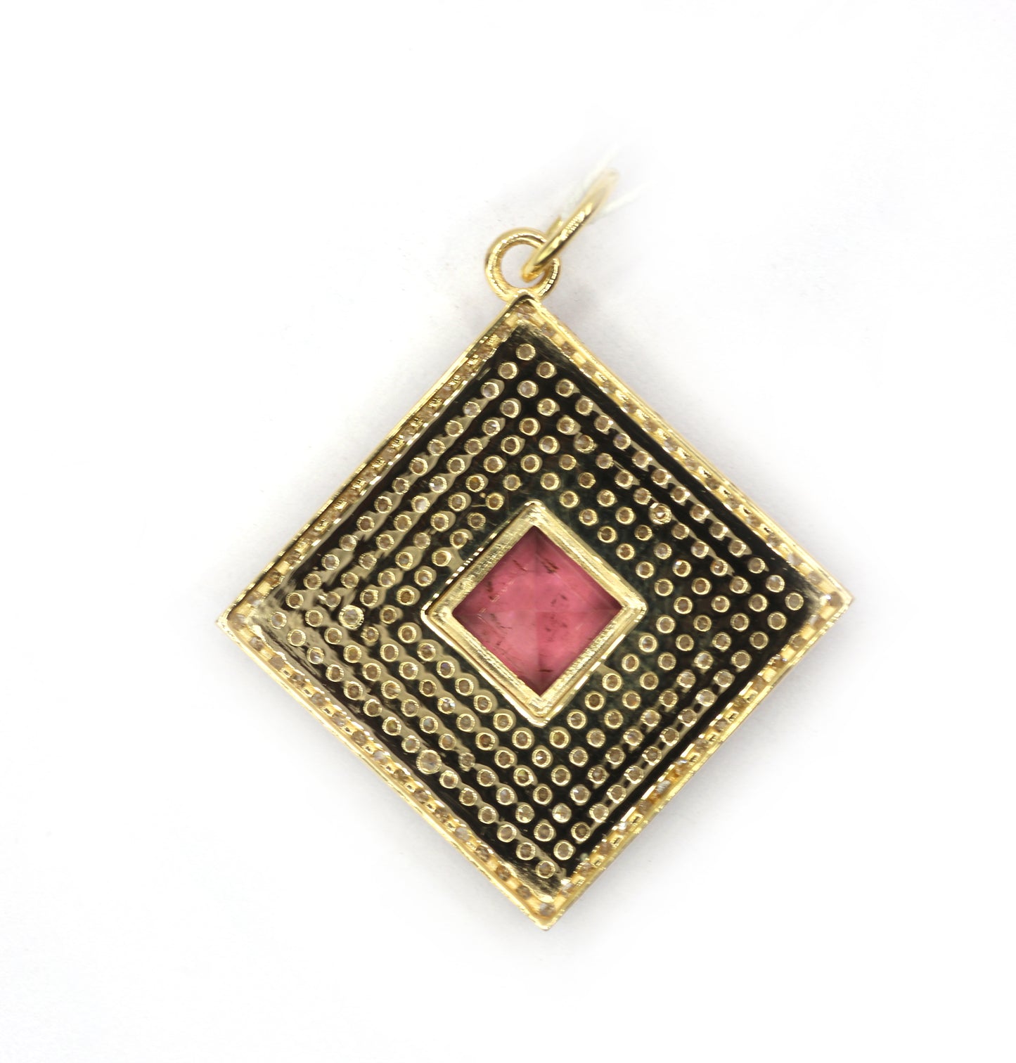 14k Solid Gold Diamond Pendants