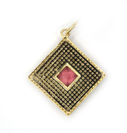 14k Solid Gold Diamond Pendants