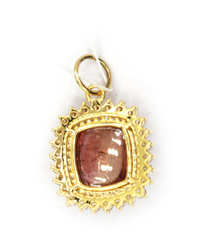 14k Solid Gold Diamond Pendants