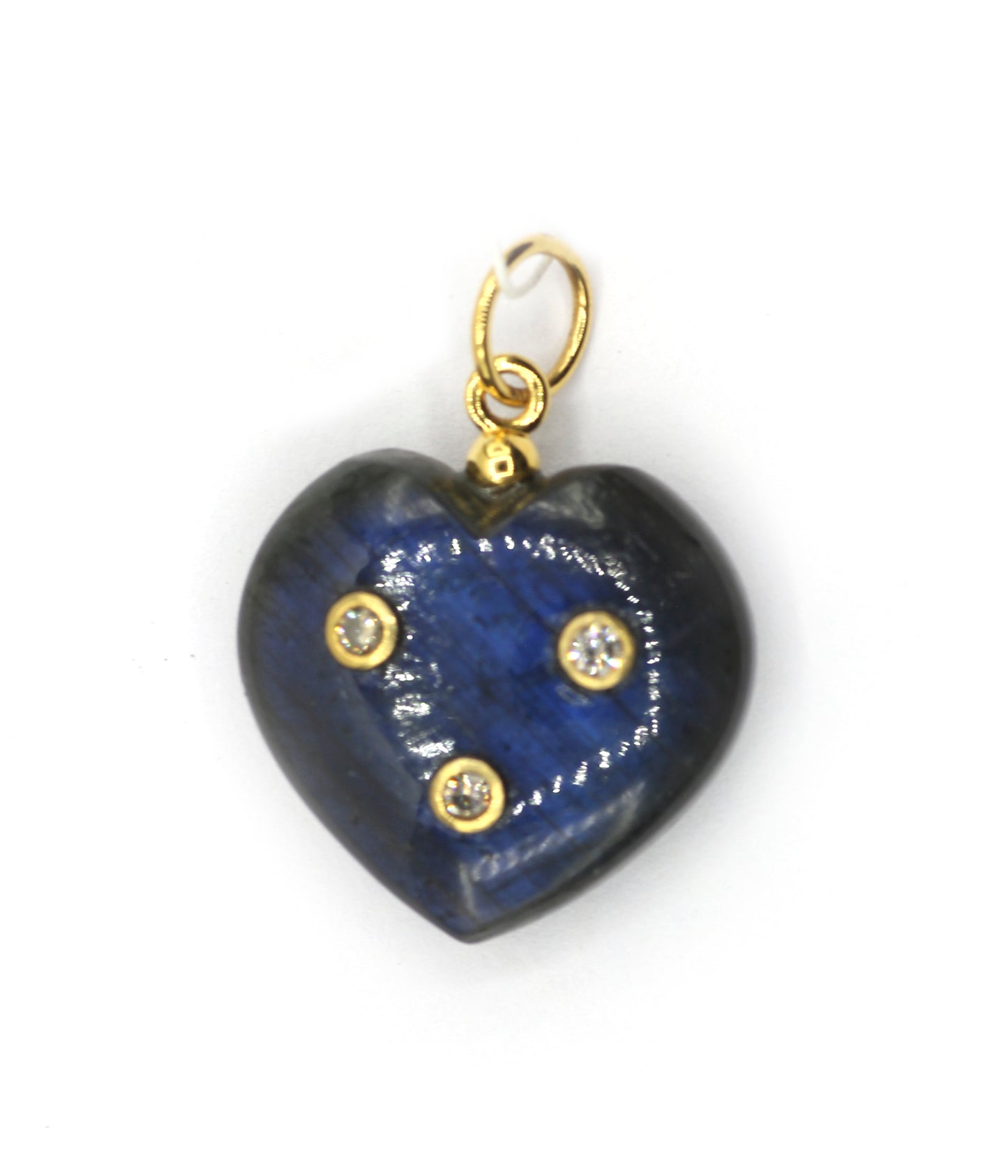 14k Solid Gold Diamond Pendants