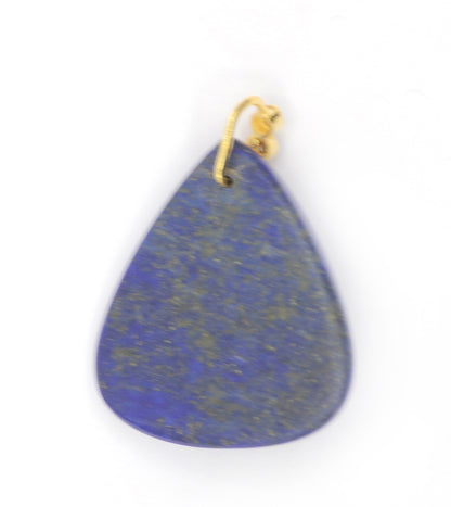 Lapis lazuli 14k Solid Gold Diamond Pendants