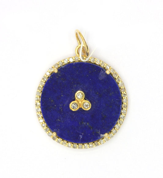 14k Solid Gold Diamond Pendants