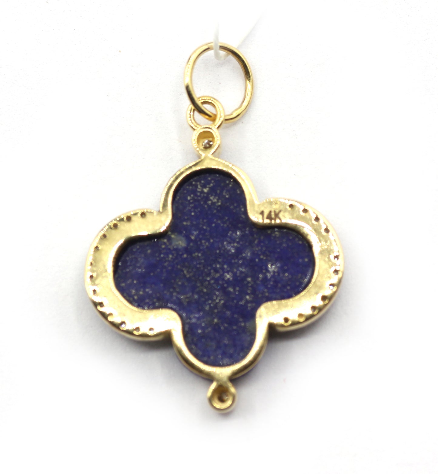14k Solid Gold Diamond Pendants