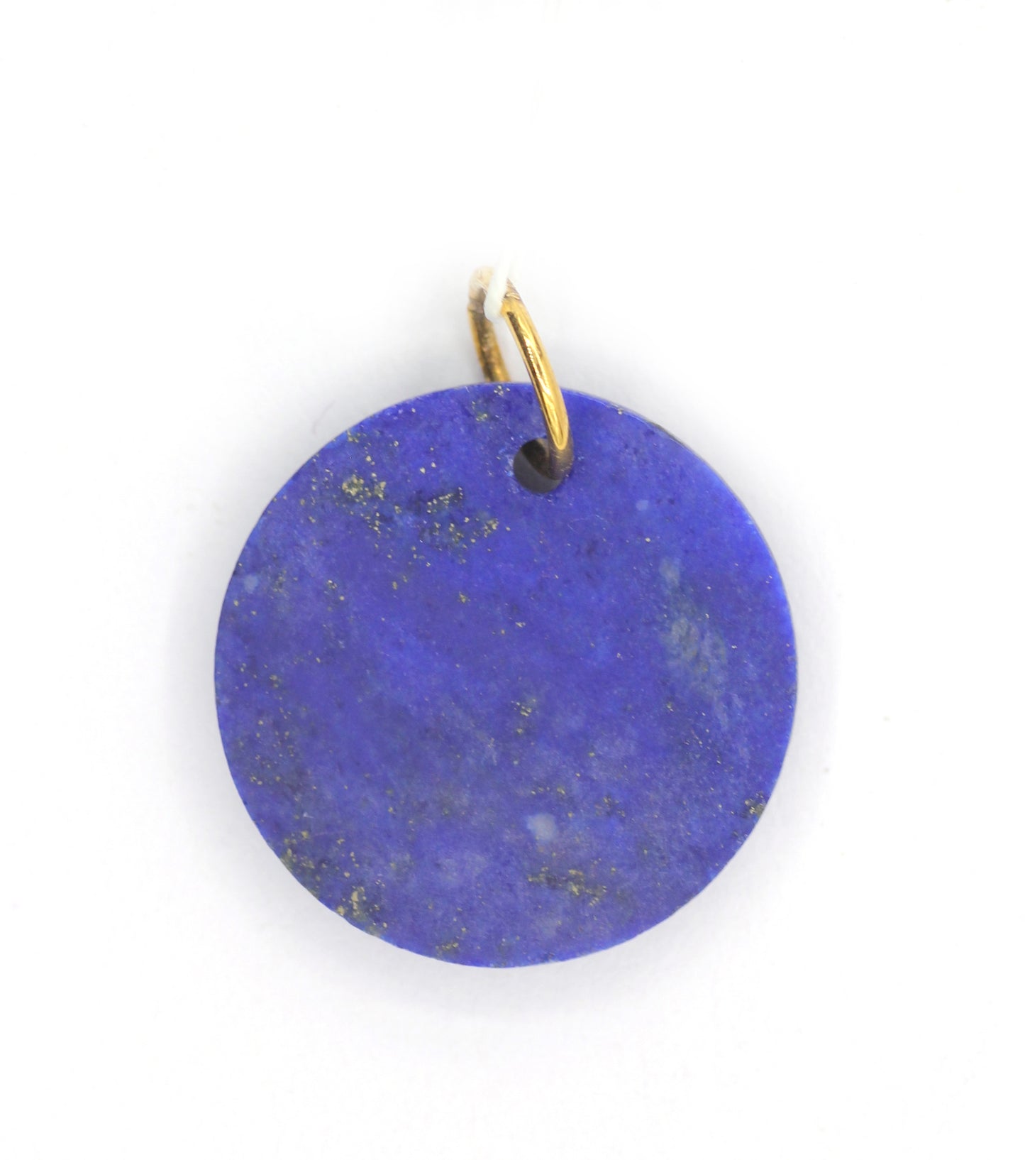 Round 14k Solid Gold Diamond Pendants