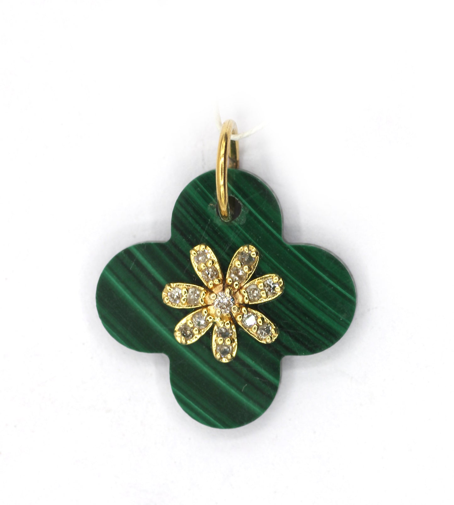 14k Solid Gold Diamond Pendants