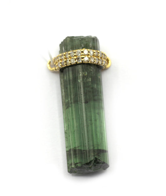 14k Solid Gold Diamond Pendants