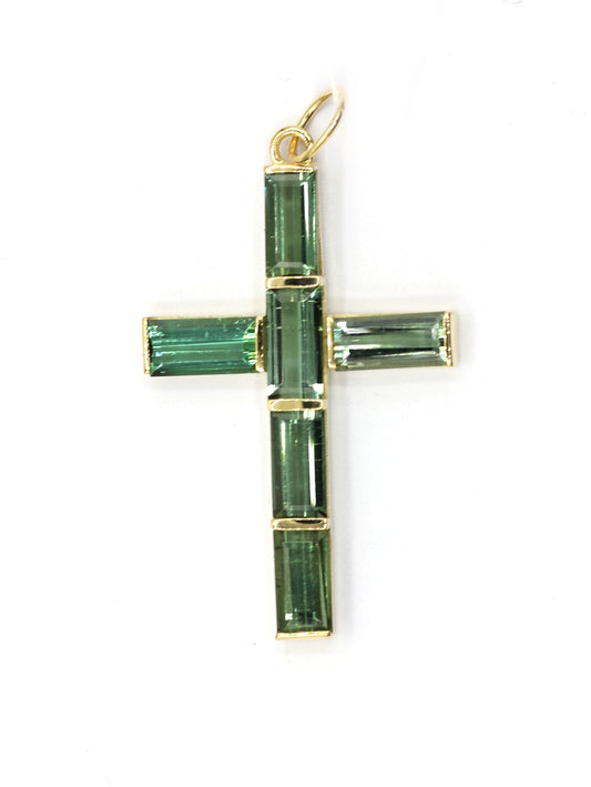 14k Solid Gold Diamond Pendants
