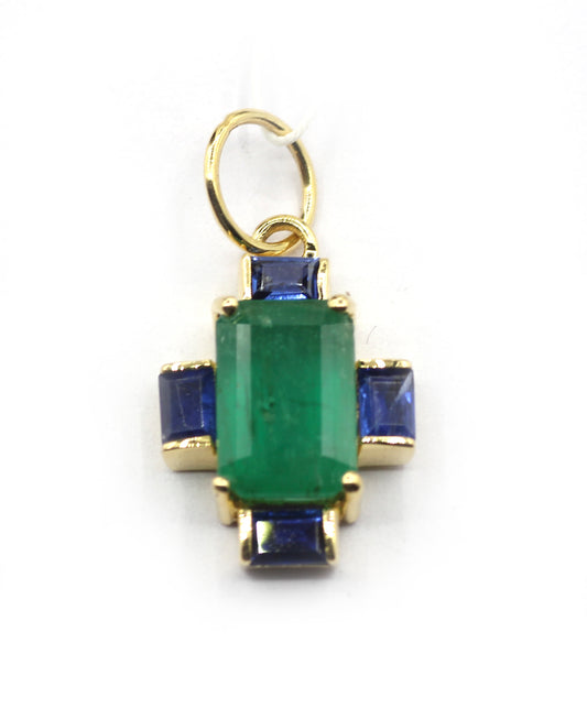 14k Solid Gold Diamond Pendants