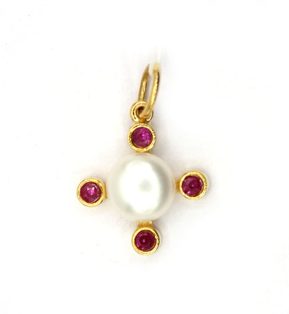 14k Solid Gold Diamond Pendants