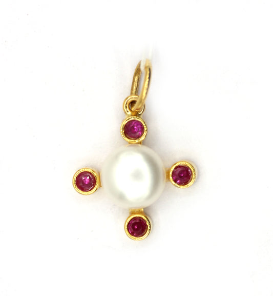 14k Solid Gold Diamond Pendants