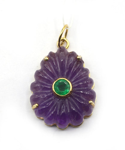 14k Solid Gold Diamond Pendants