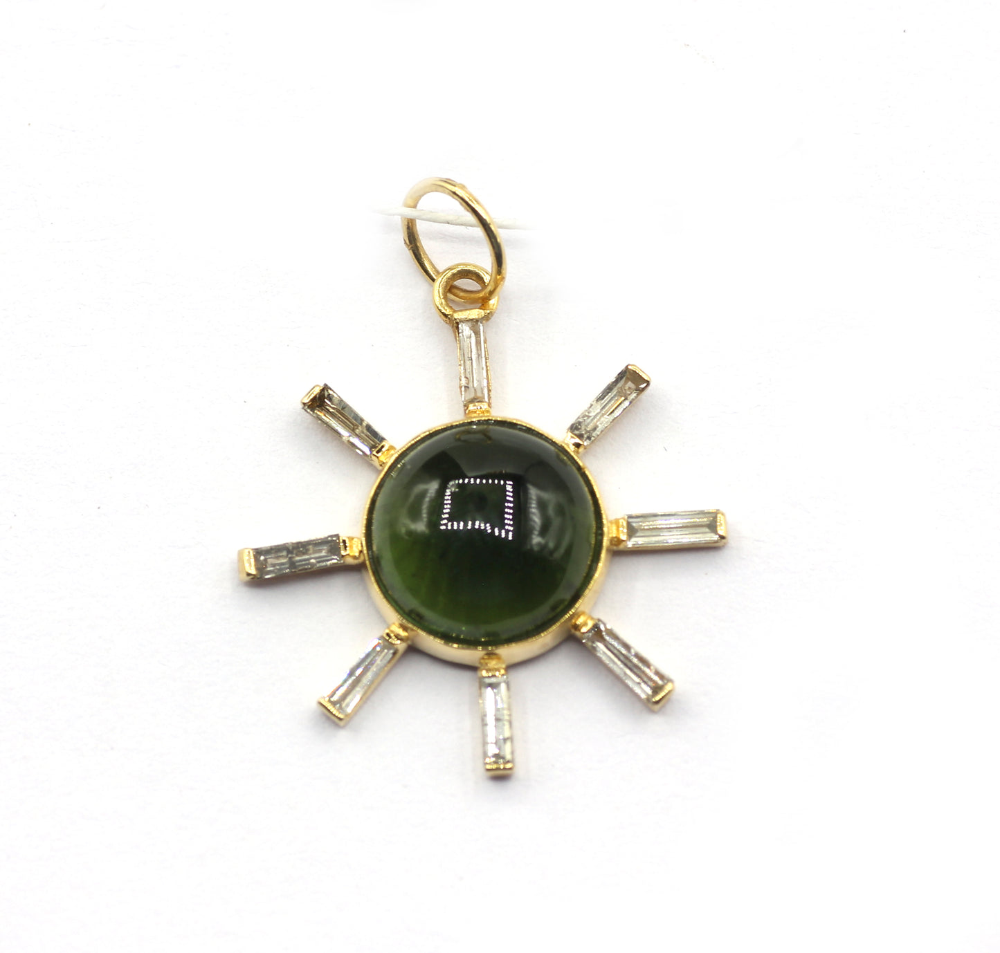 14k Solid Gold Diamond Pendants