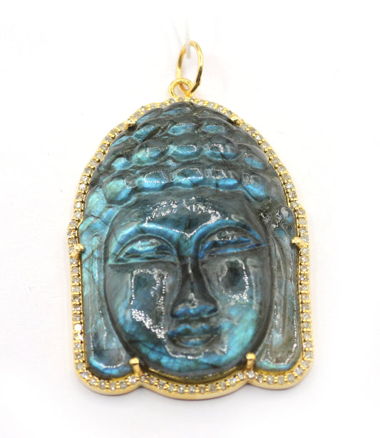 14k Solid Gold Diamond Pendants