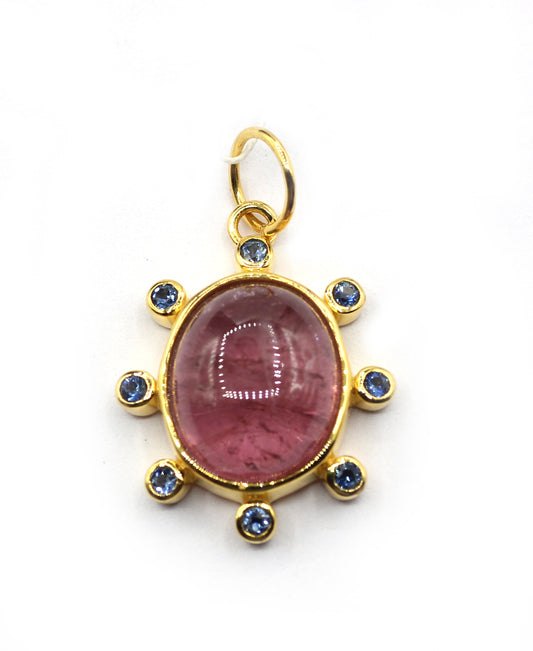 14k Solid Gold Diamond Pendants