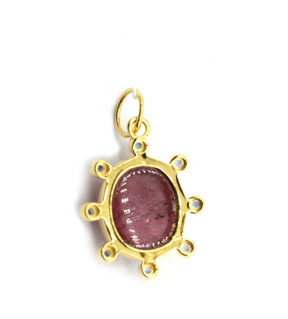 14k Solid Gold Diamond Pendants