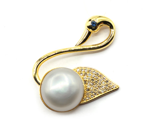 14k Solid Gold Diamond Pendants