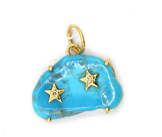 14k Solid Gold Diamond Pendants