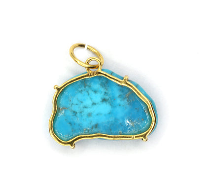 14k Solid Gold Diamond Pendants