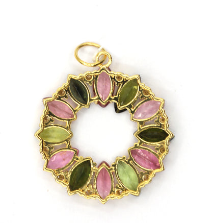 14k Solid Gold Diamond Pendants