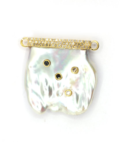 14k Solid Gold Diamond Pendants