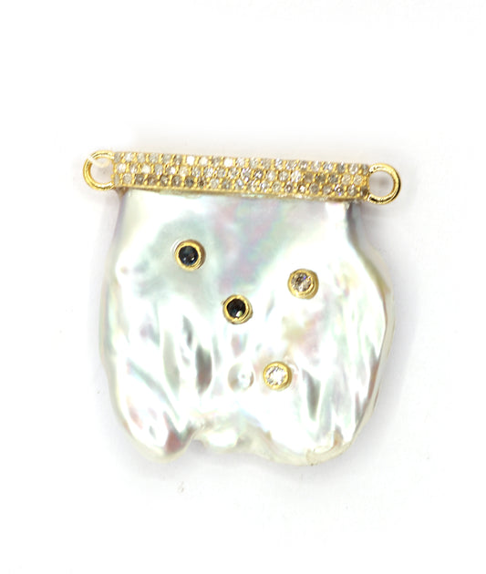 14k Solid Gold Diamond Pendants