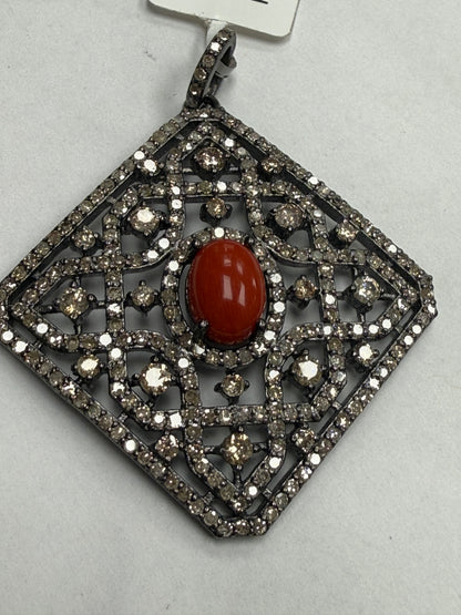 Pave Diamond Pendant