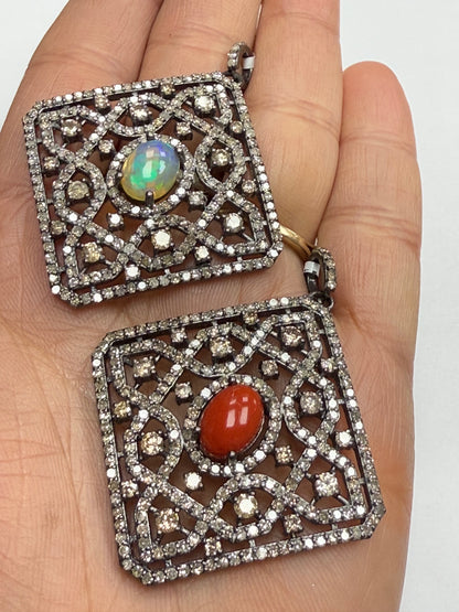 Pave Diamond Pendant