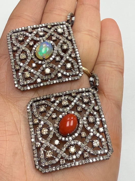 Pave Diamond Pendant