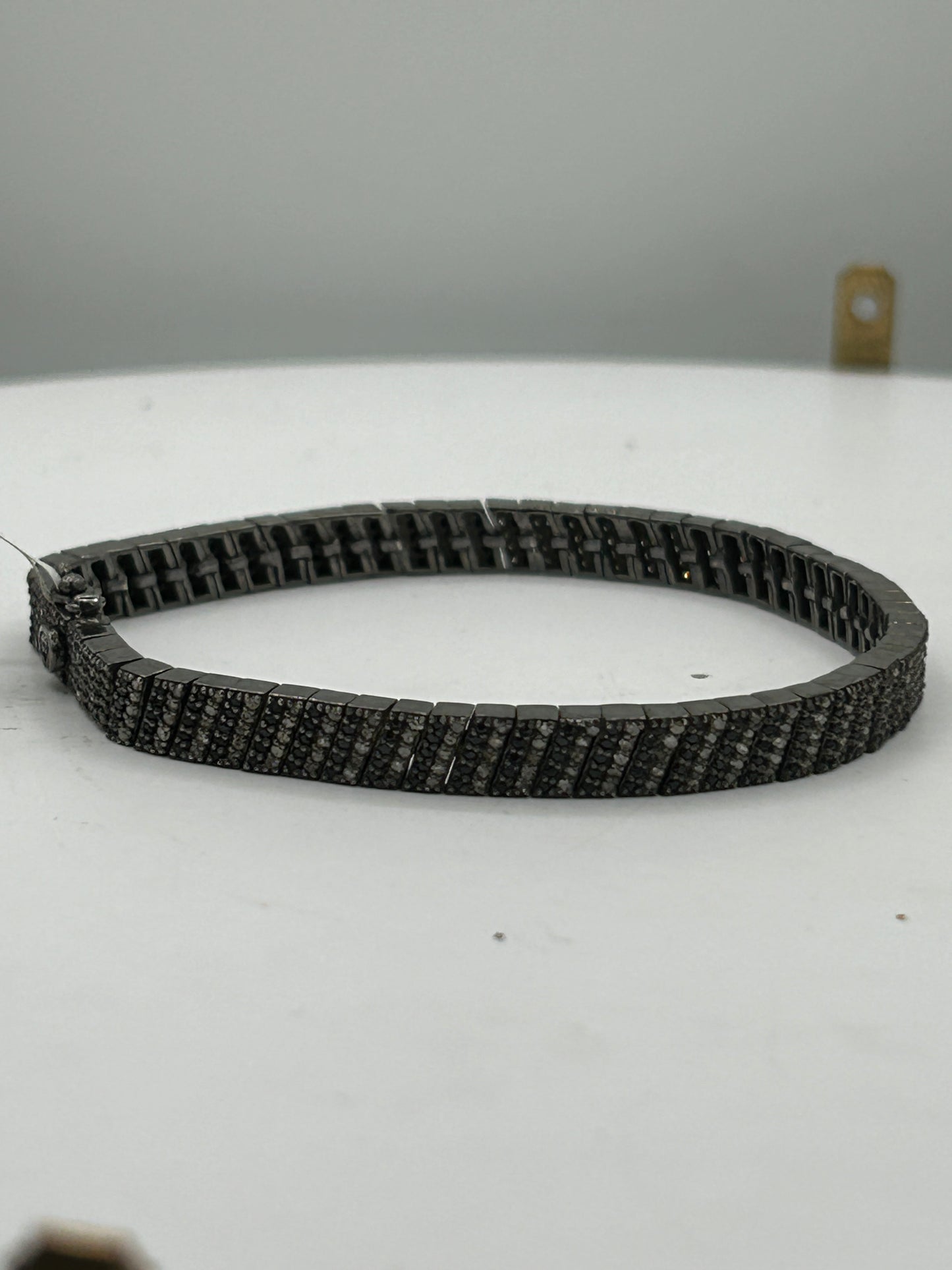 Black Spinel Diamond Designer Bracelet