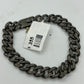 Sterling Silver Link  Diamond Designer Bracelet