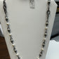 Pearl and Diamond Long Necklace